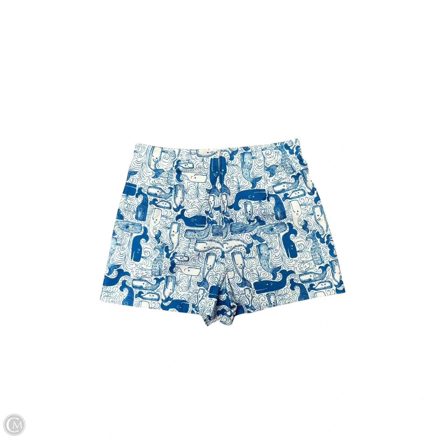 Shorts Designer By Lilly Pulitzer In Blue & White, Size: 4