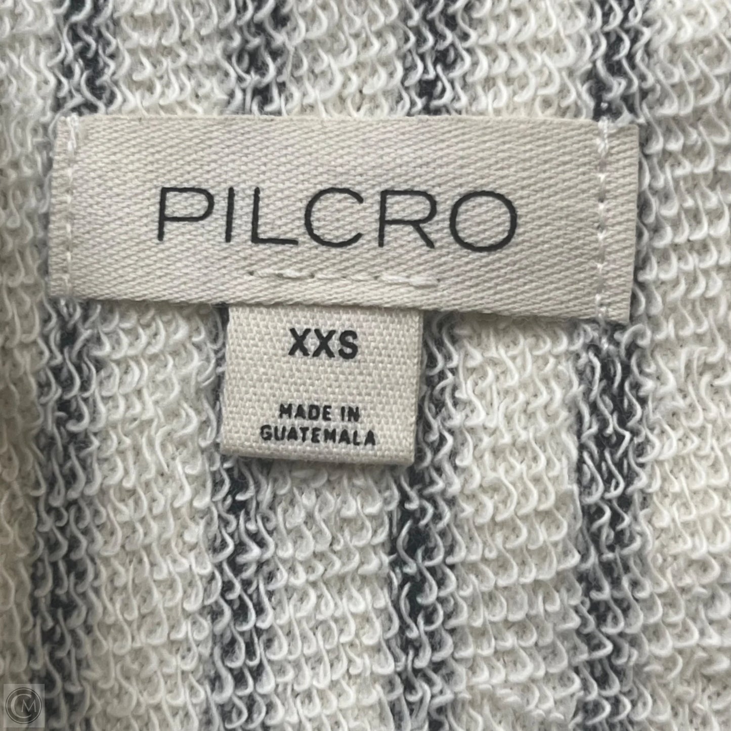 Sweatshirt Hoodie By Pilcro In Striped Pattern, Size: Xxs