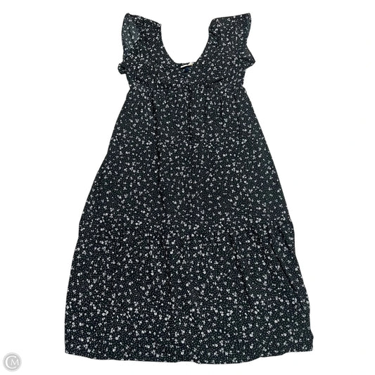 Dress Casual Maxi By Universal Thread In Black & White, Size: L