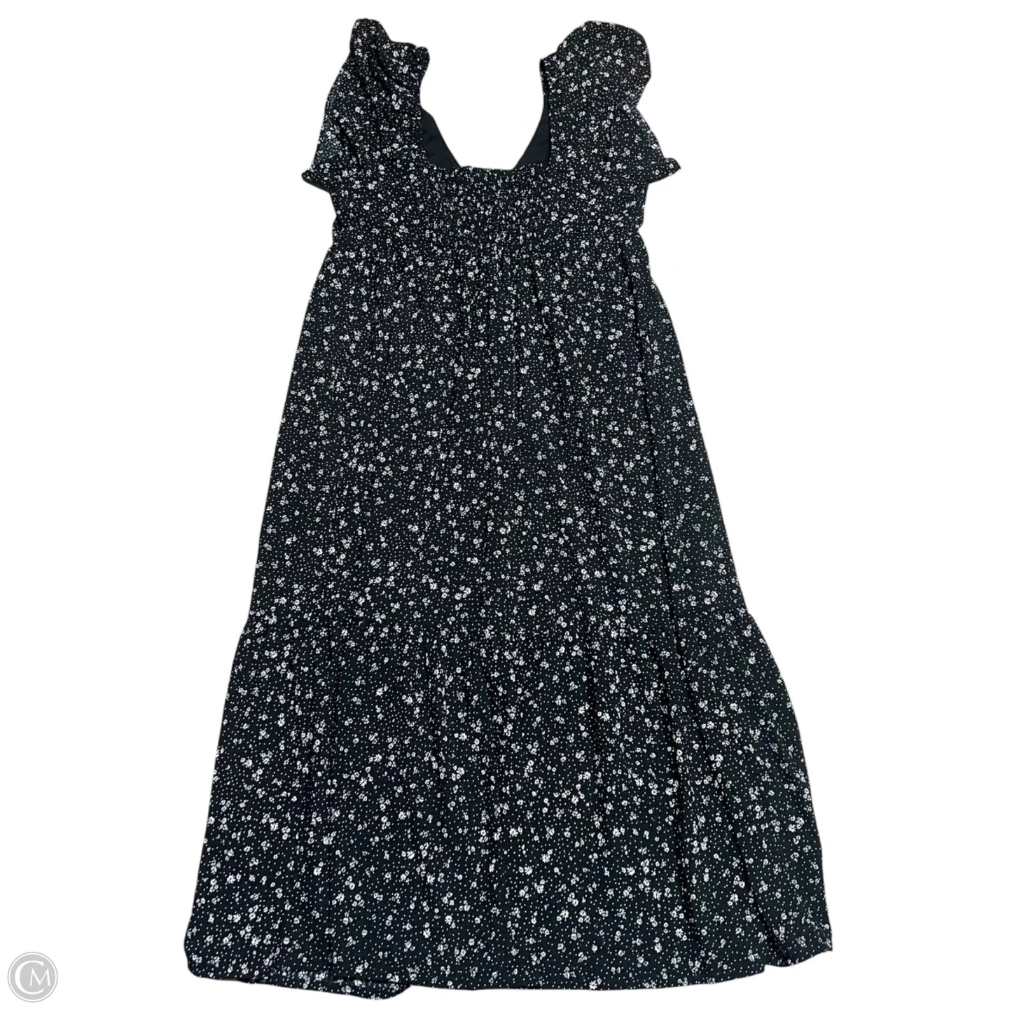 Dress Casual Maxi By Universal Thread In Black & White, Size: L