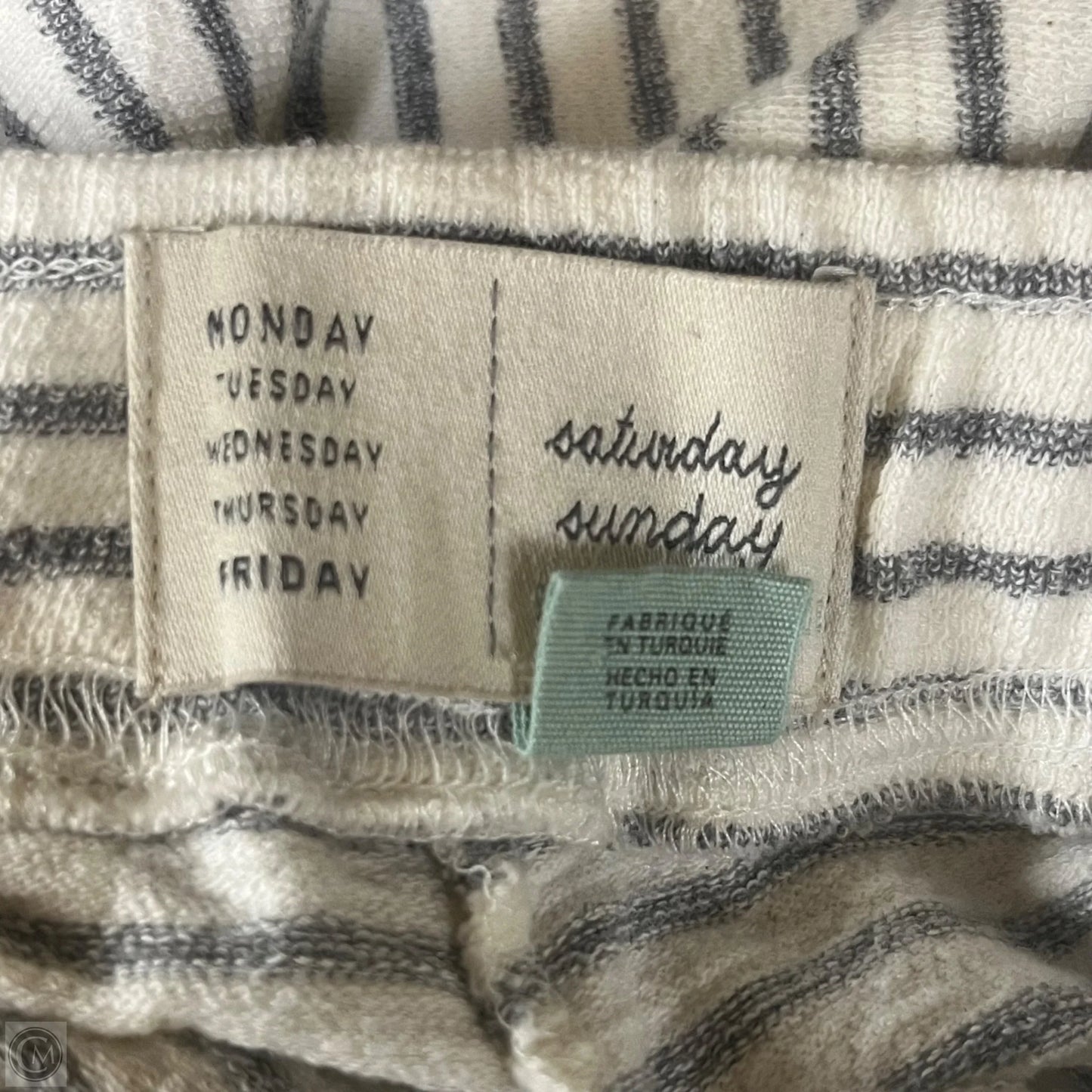 Pants Lounge By Saturday/sunday In Striped Pattern, Size: Xs