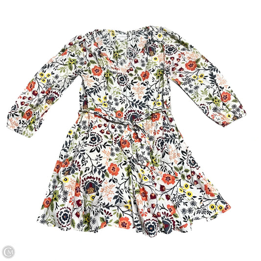 Dress Casual Midi By Velvet By Graham & Spencer In Floral Print, Size: S