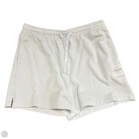 Shorts Designer By Coach In Blue, Size: L