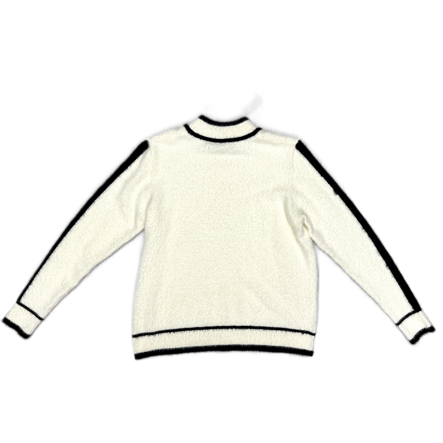 Sweater By Marc New York In White Black, Size: M