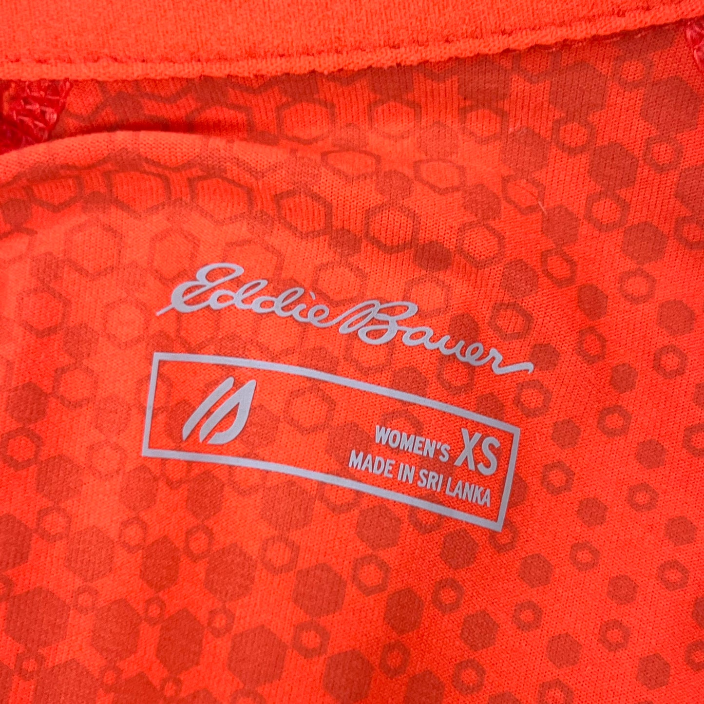 Athletic Jacket By Eddie Bauer In Coral, Size: Xs