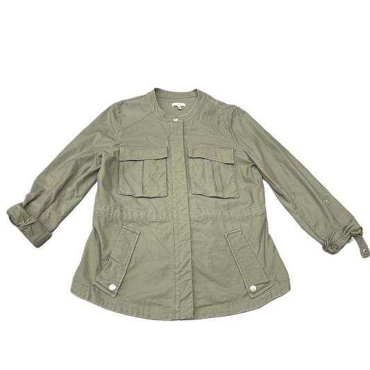 Jacket Utility By Joie In Green, Size: L