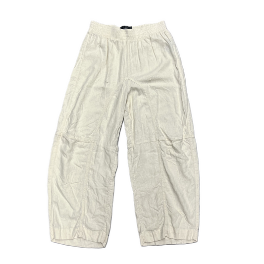 Pants Linen By Urban Outfitters In Cream, Size: S