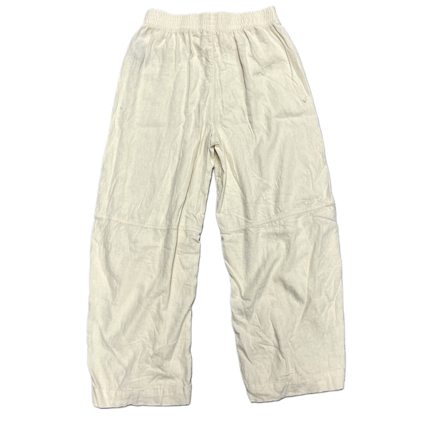 Pants Linen By Urban Outfitters In Cream, Size: S