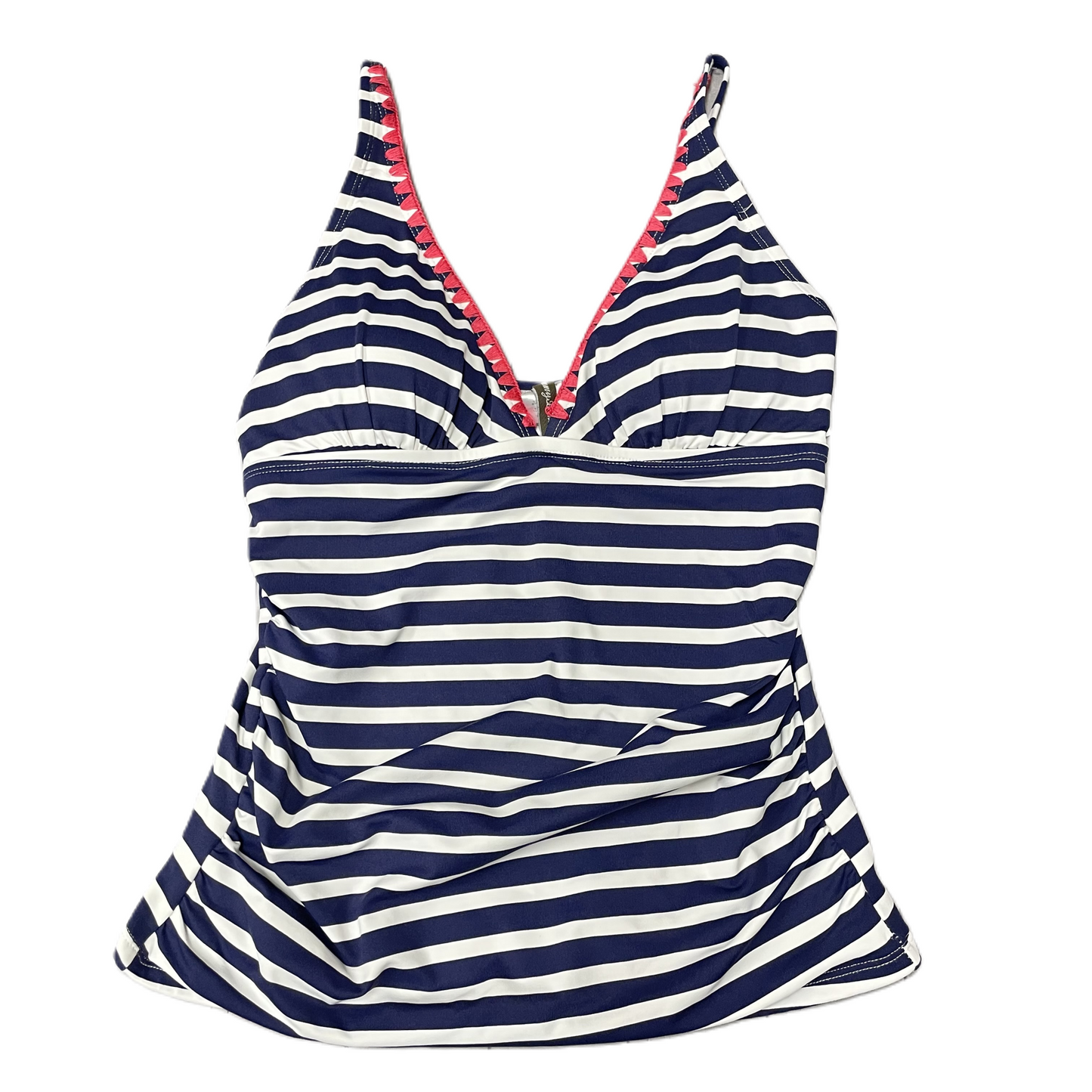 Navy Swimsuit Top By Tommy Bahama, Size: S