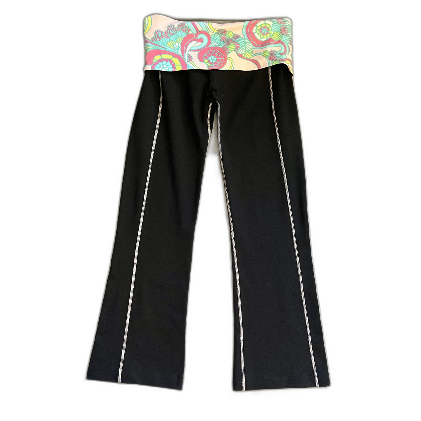 Pants Designer By Lilly Pulitzer In Black & Pink, Size: S