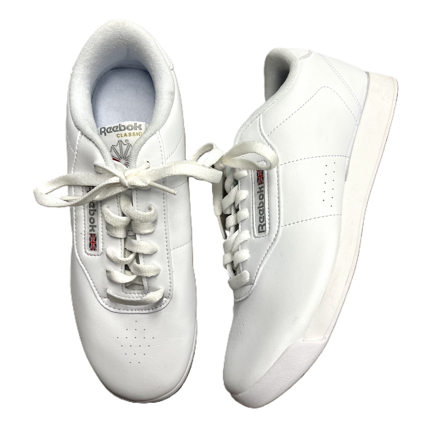 Shoes Sneakers By Reebok In White, Size: 9