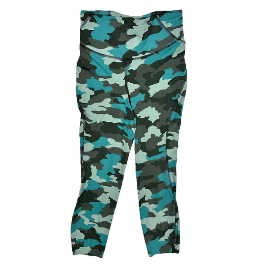 Athletic Leggings By Lululemon In Camouflage Print, Size: S