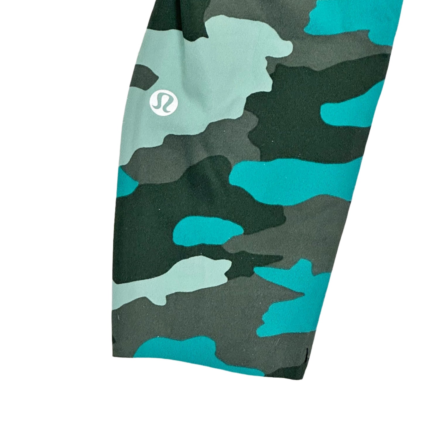 Athletic Leggings By Lululemon In Camouflage Print, Size: S