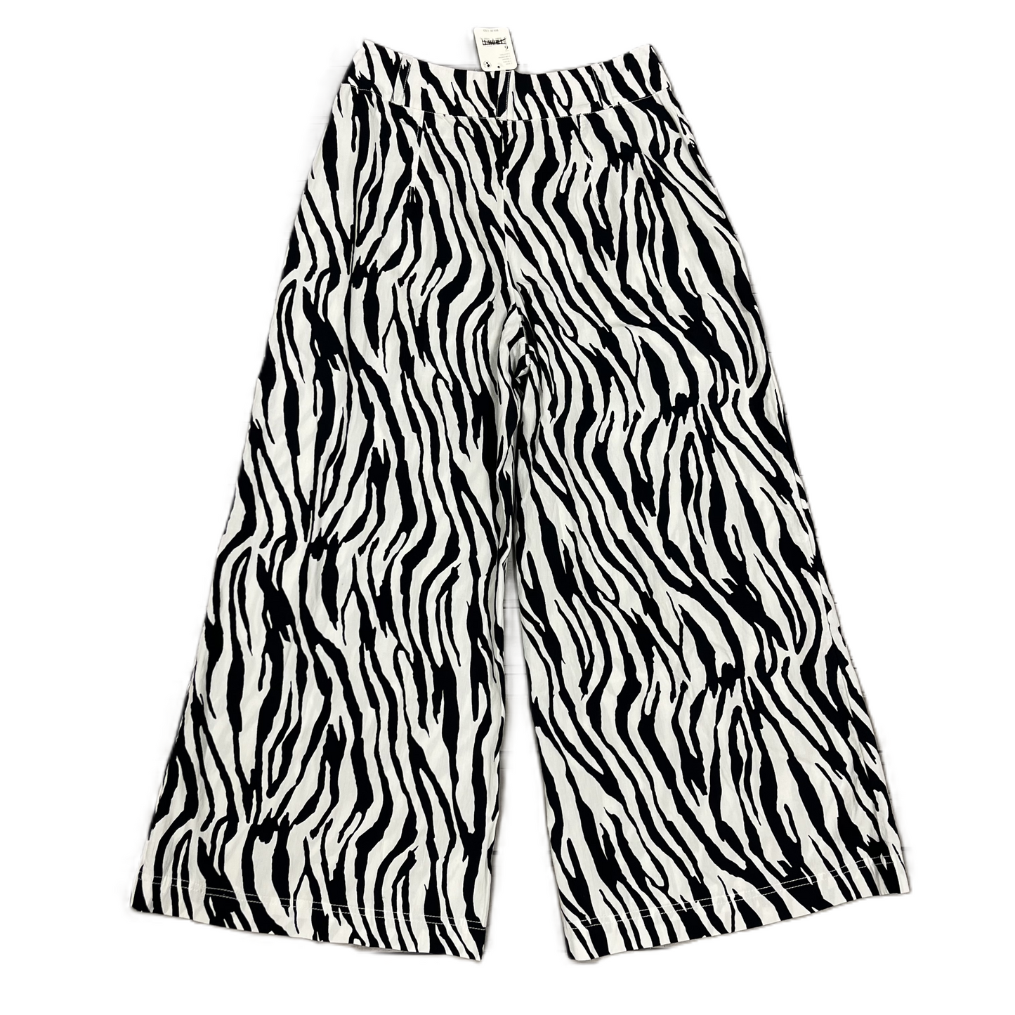 Pants Wide Leg By Free People In Zebra Print, Size: S