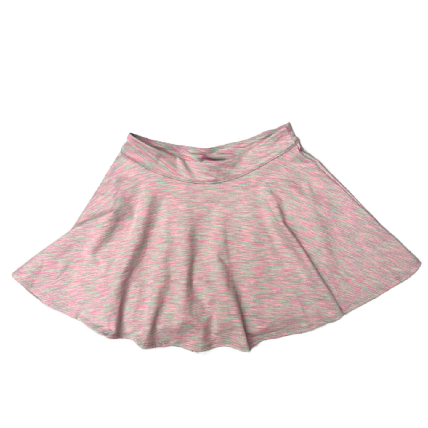 Athletic Skirt By Outdoor Voices In Green & Pink, Size: M