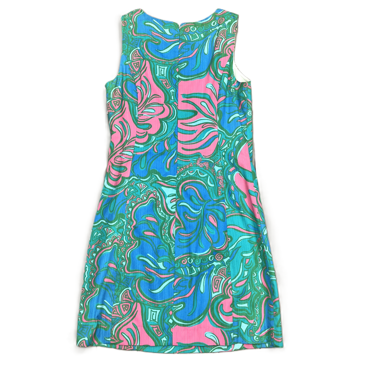 Dress Designer By Lilly Pulitzer In Blue & Green, Size: S