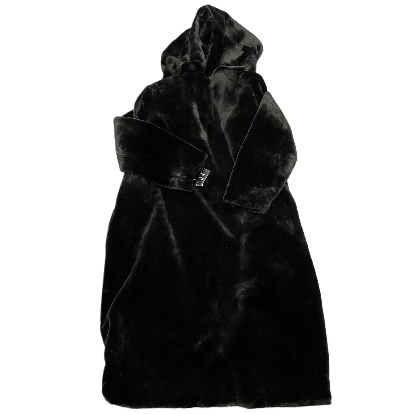 Coat Faux Fur & Sherpa By Kristen Blake In Black, Size: Xs