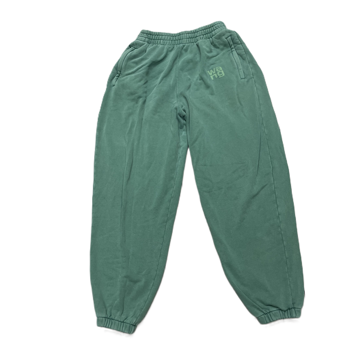 Pants Luxury Designer By Alexander Wang In Green, Size: L