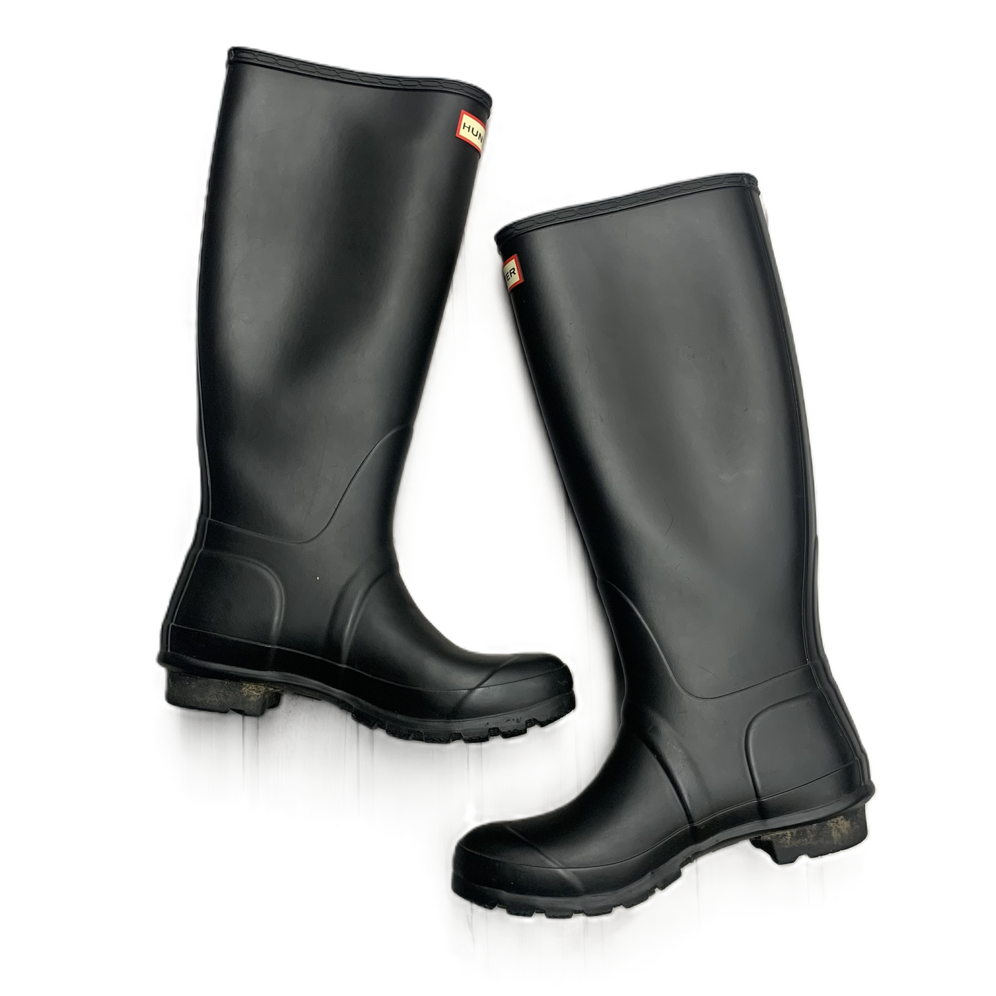 Boots Rain By Hunter In Black, Size: 6