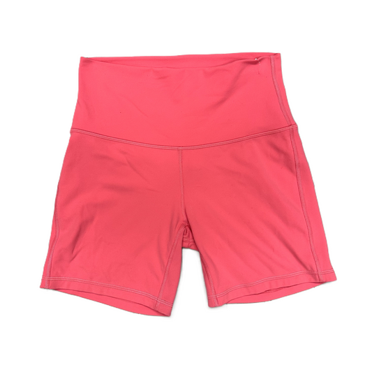 Athletic Shorts By Lululemon In Pink, Size: S