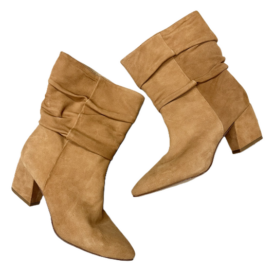 Boots Mid-calf Heels By Botkier In Brown, Size: 8