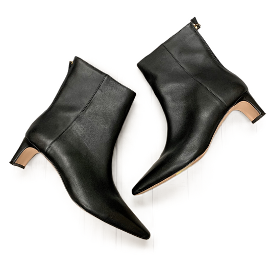 Boots Ankle Heels By J. Crew In Black, Size: 10