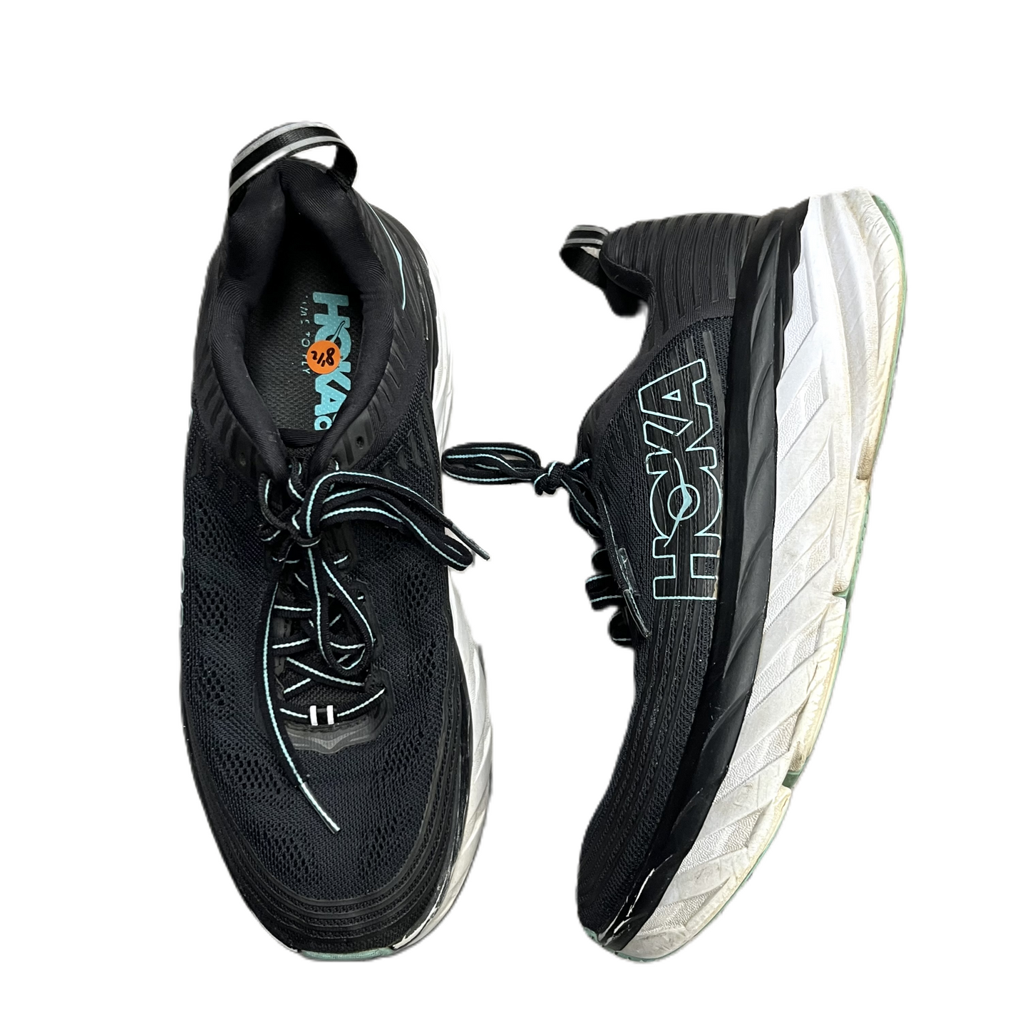 Shoes Athletic By Hoka In Black & Blue, Size: 8.5