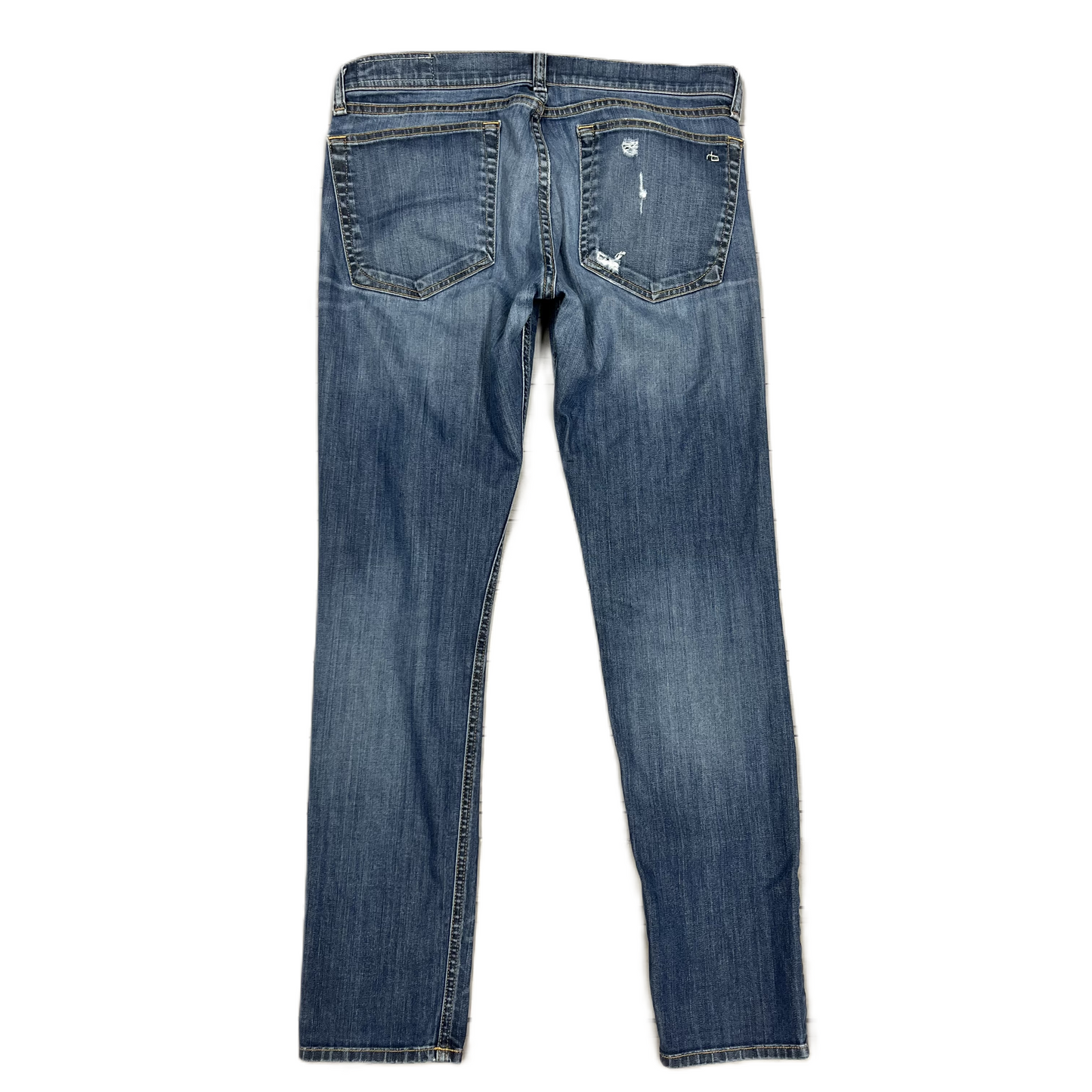 Jeans Skinny By Rag & Bones Jeans In Blue Denim, Size: 6