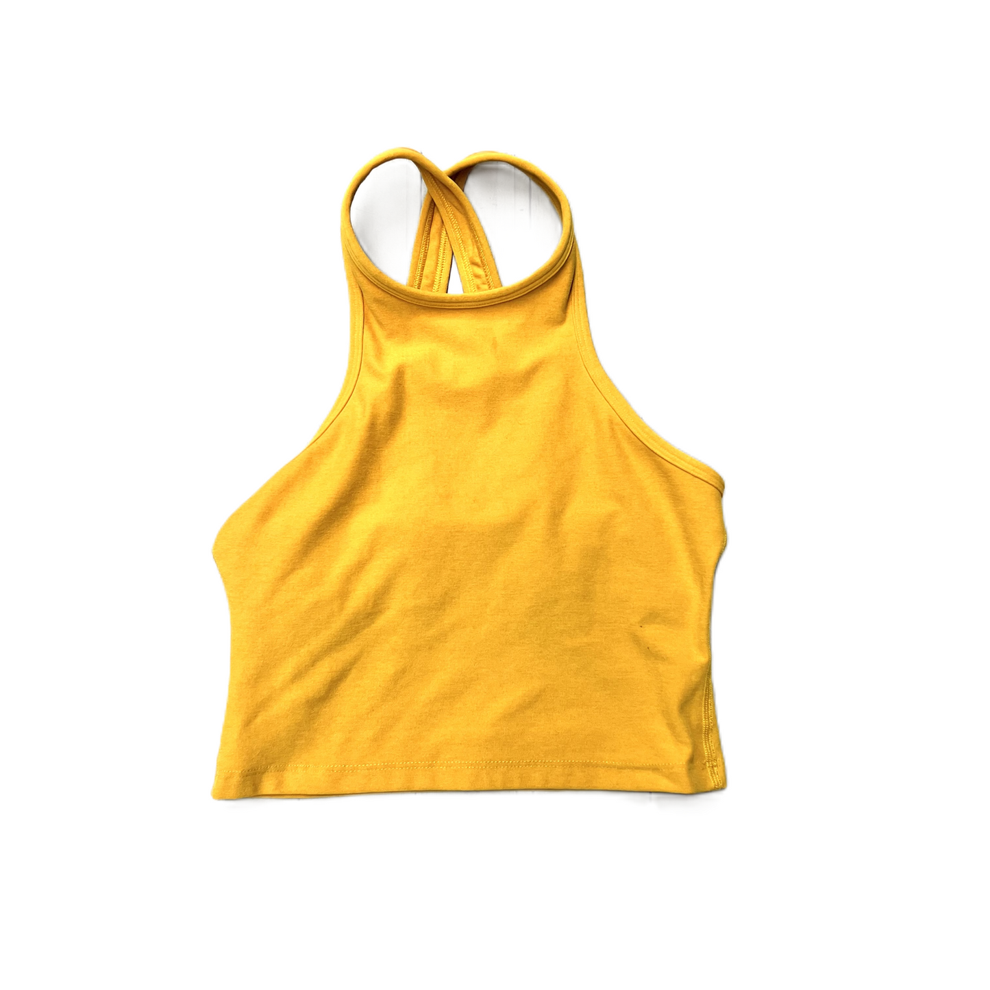 Athletic Bra By Beyond Yoga In Yellow, Size: Xs