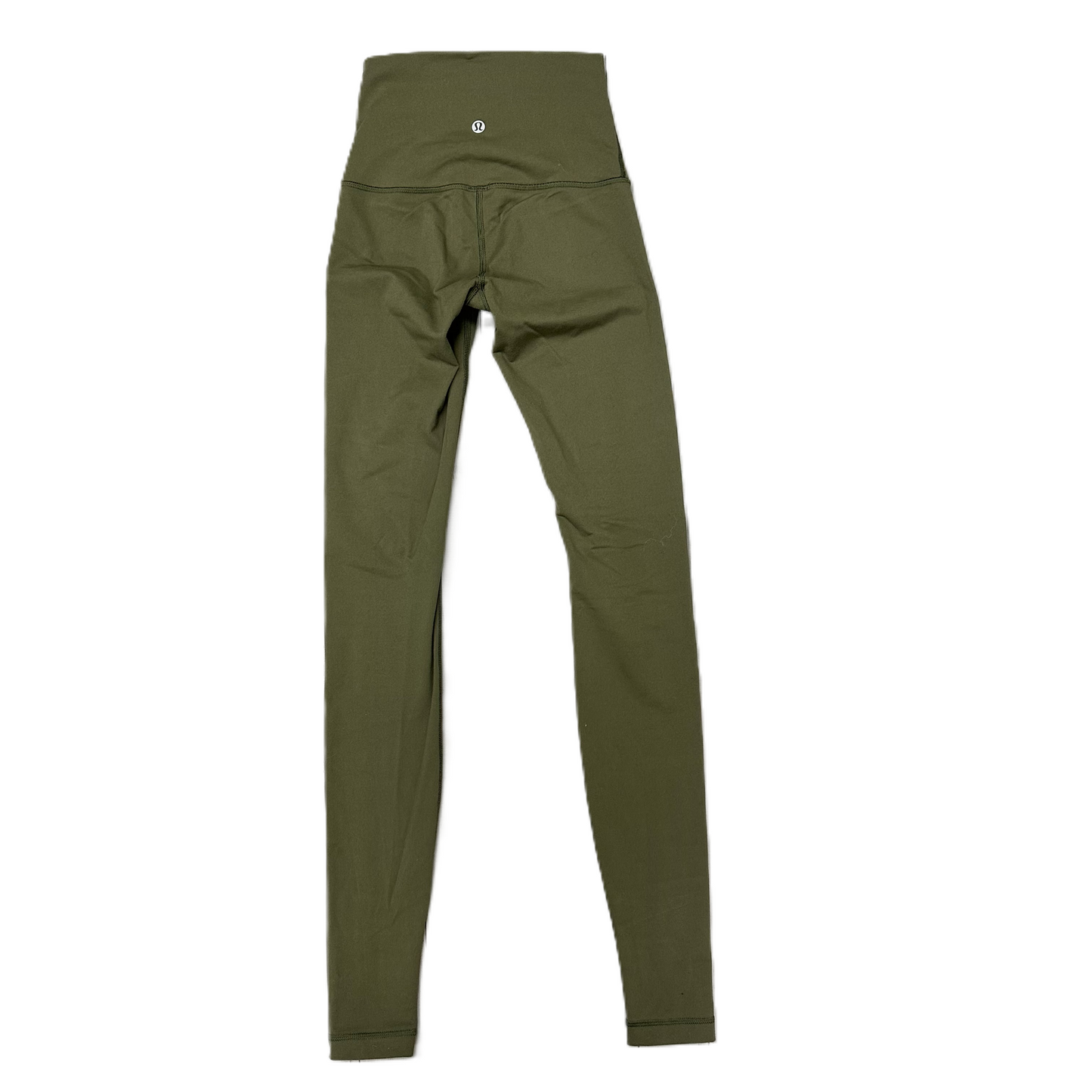 Athletic Leggings By Lululemon In Green, Size: Xs