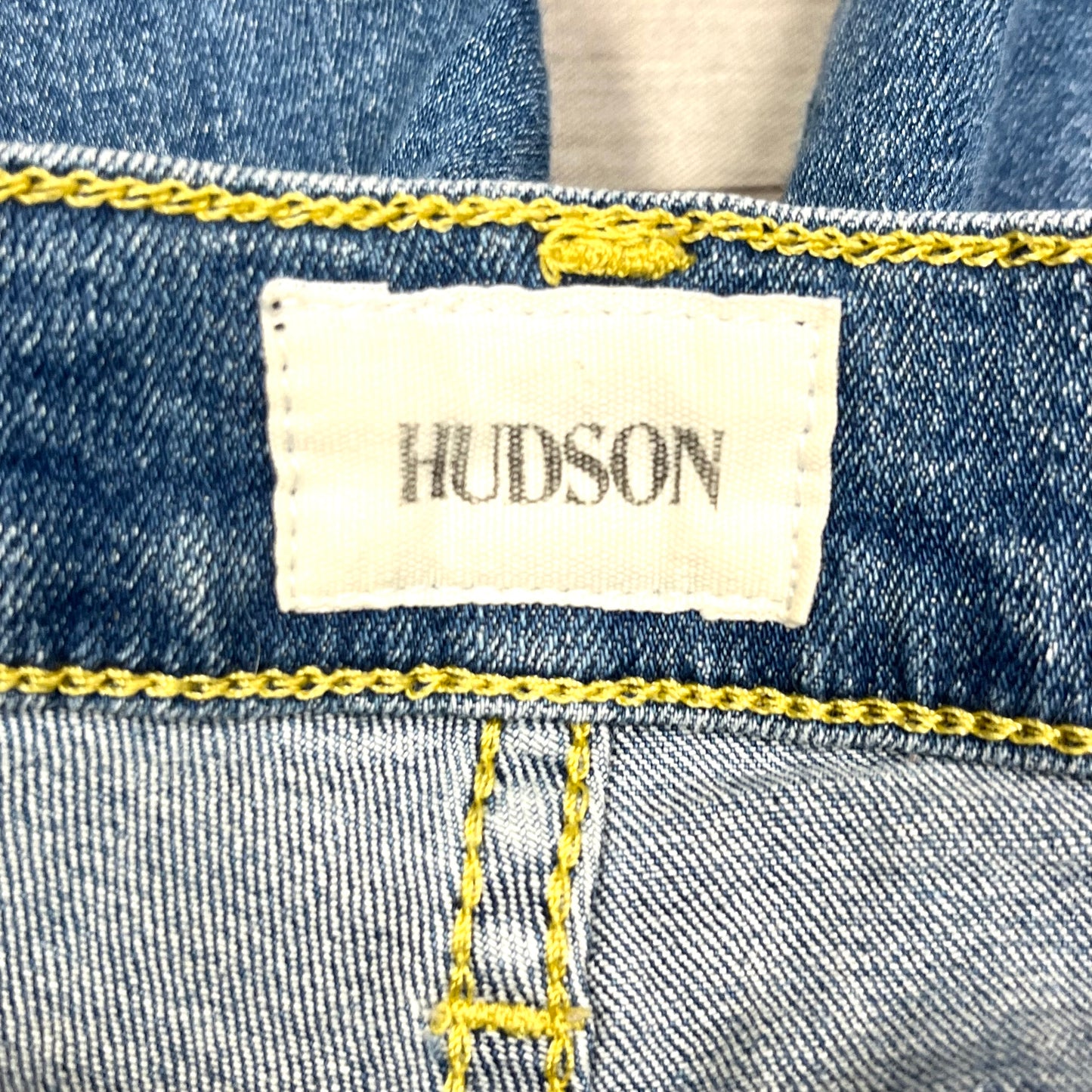 Jeans Skinny By Hudson In Blue, Size: 6