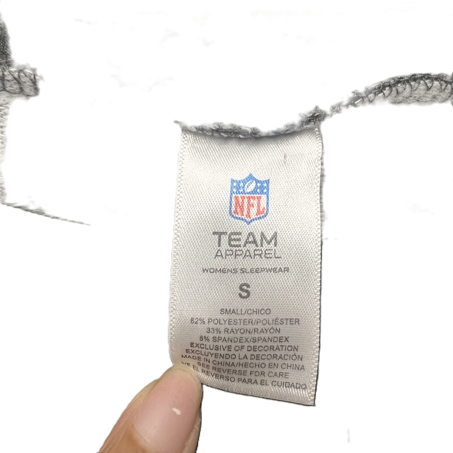 Sweatshirt Crewneck By Nfl In Grey, Size: S