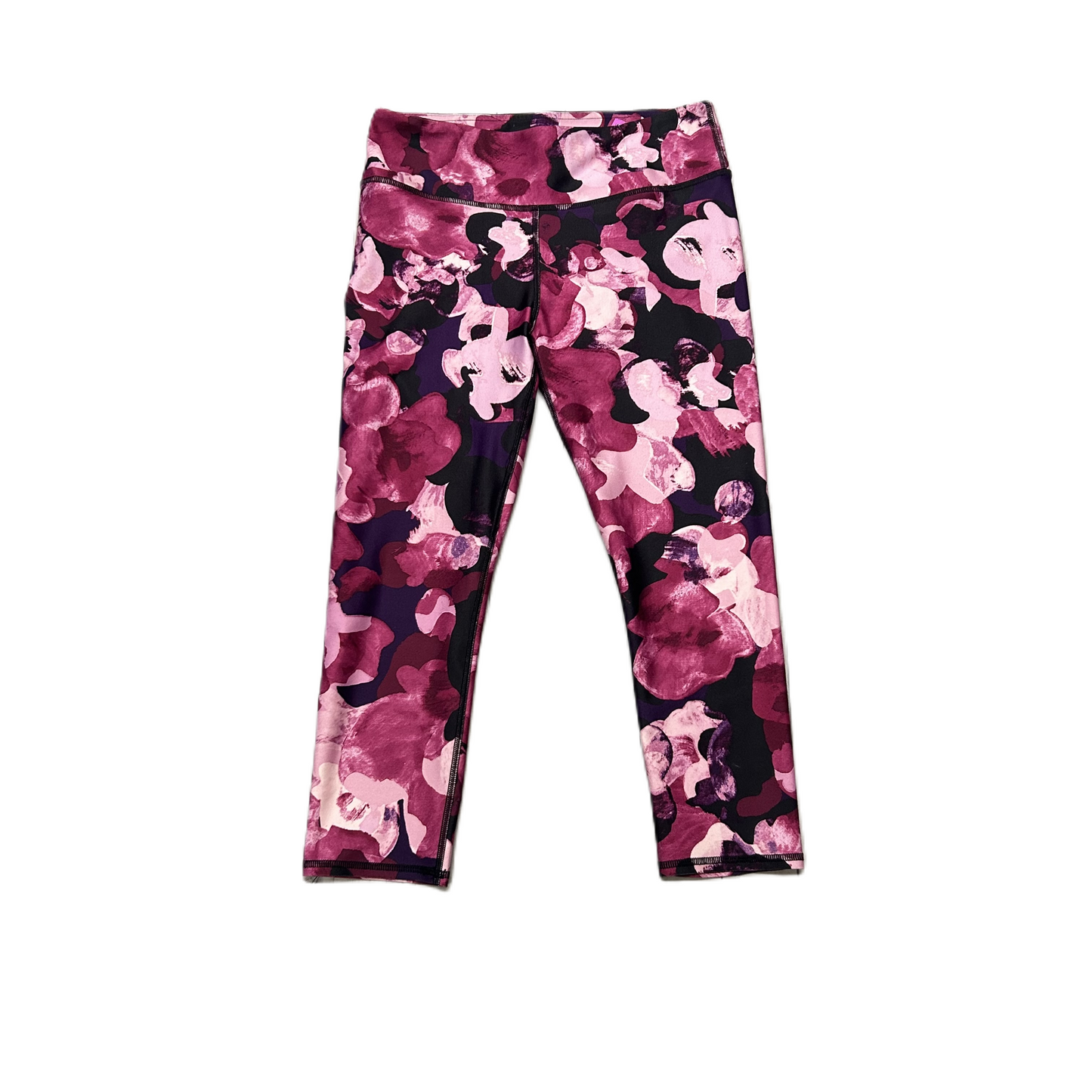 Pink & Purple Athletic Capris By Fabletics, Size: S