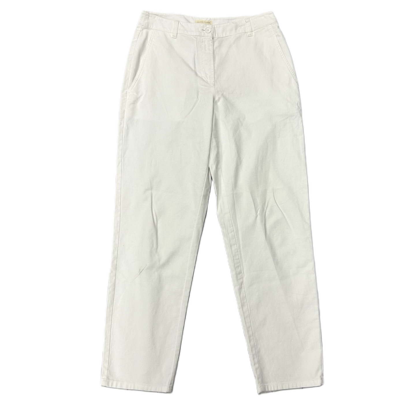 White Pants Chinos & Khakis By Eileen Fisher, Size: 4