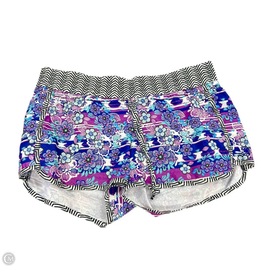 Athletic Shorts By Athleta In Purple & White, Size: 12