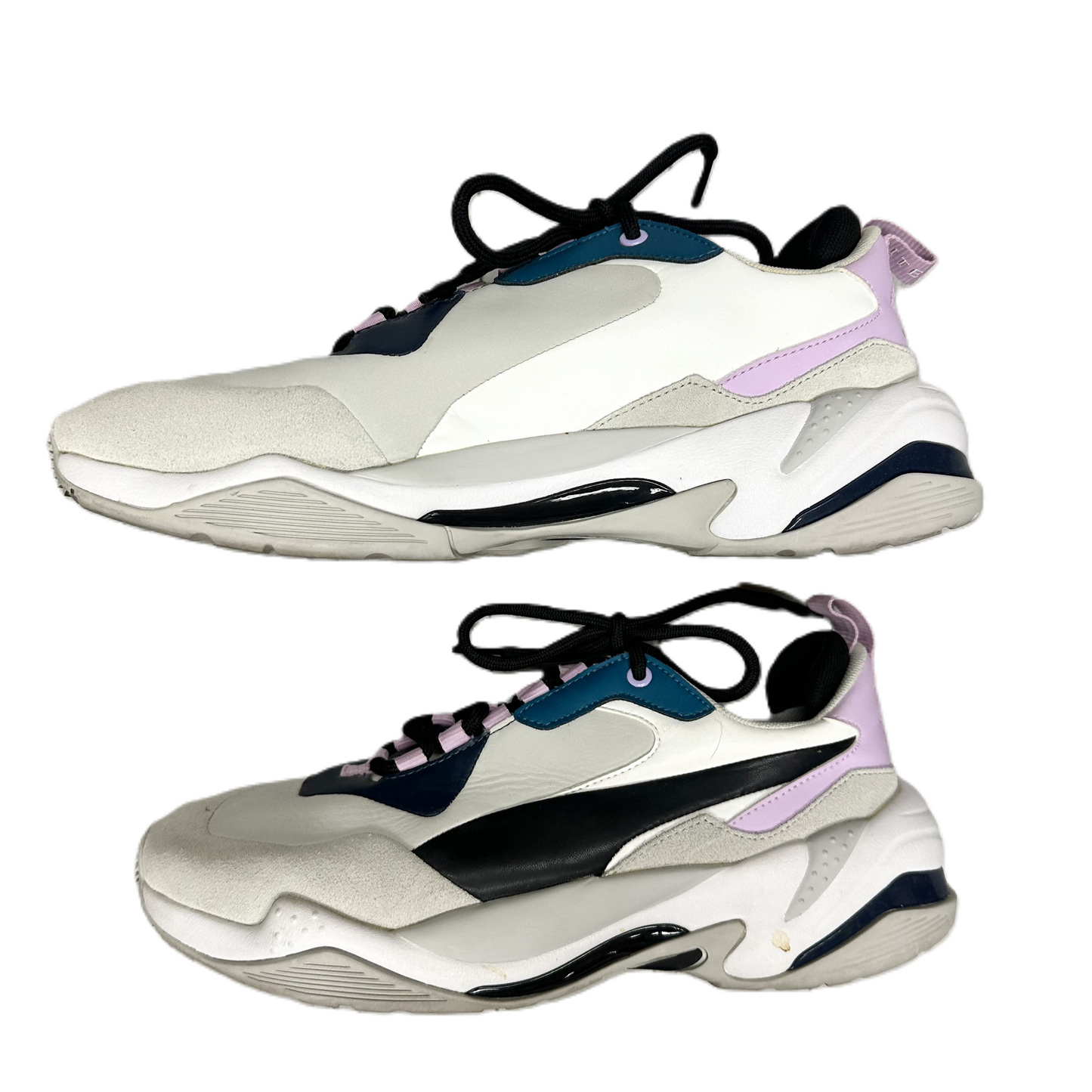 Shoes Athletic By Puma In Grey & Purple, Size: 10