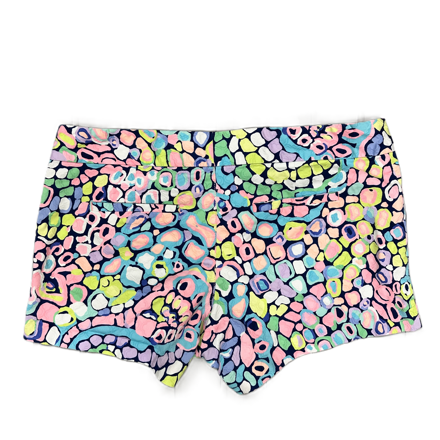 Shorts Designer By Lilly Pulitzer In Blue & Pink, Size: 14