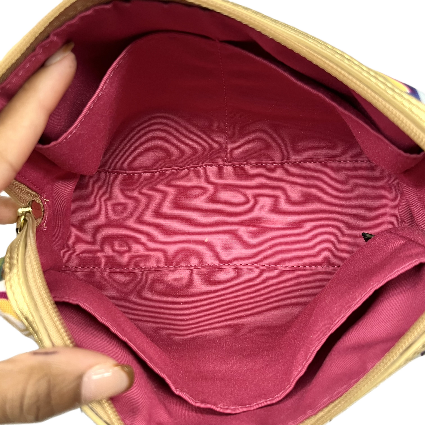 Makeup Bag Designer By Coach, Size: Large