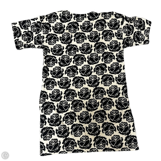 Dress Designer By Tory Burch In Black & Cream, Size: L