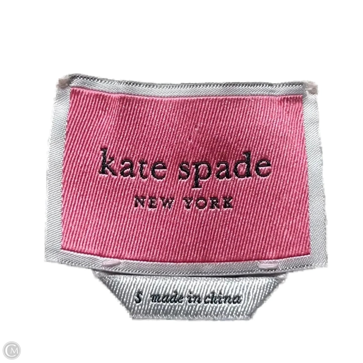 Sweater Designer By Kate Spade In Cream & Pink, Size: S