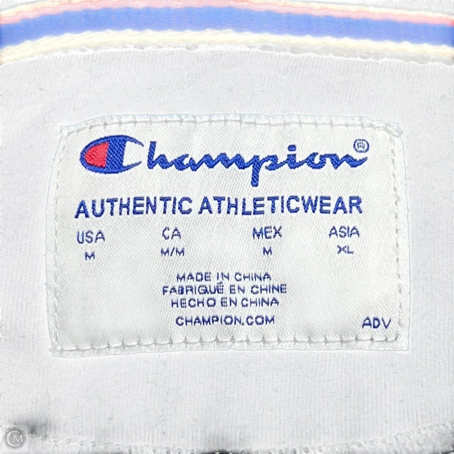 Athletic Sweatshirt Hoodie By Champion In Grey, Size: M