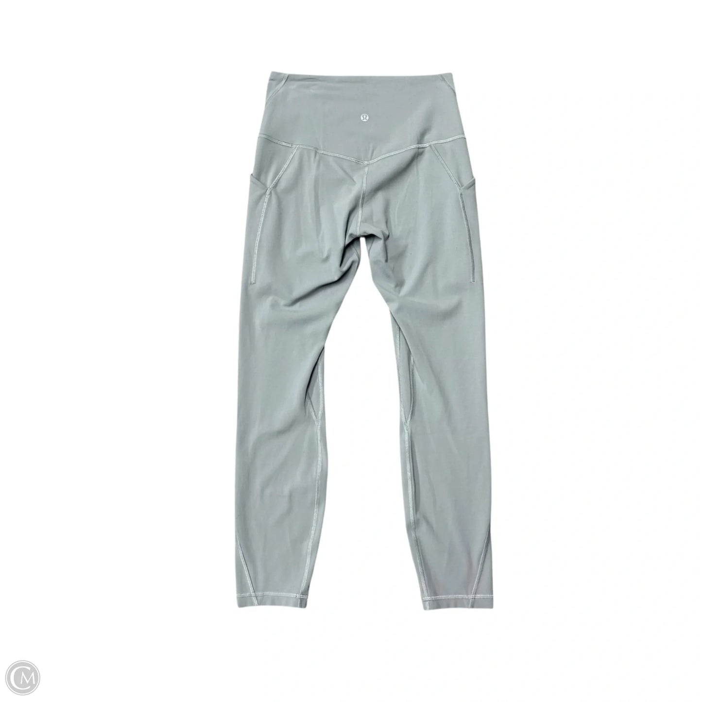 Athletic Leggings By Lululemon In Grey, Size: 6