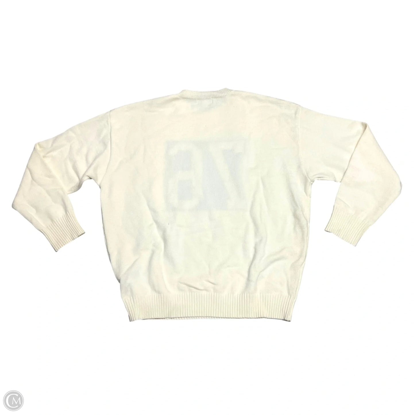 Sweater By Edikted In Blue & Cream, Size: Xl