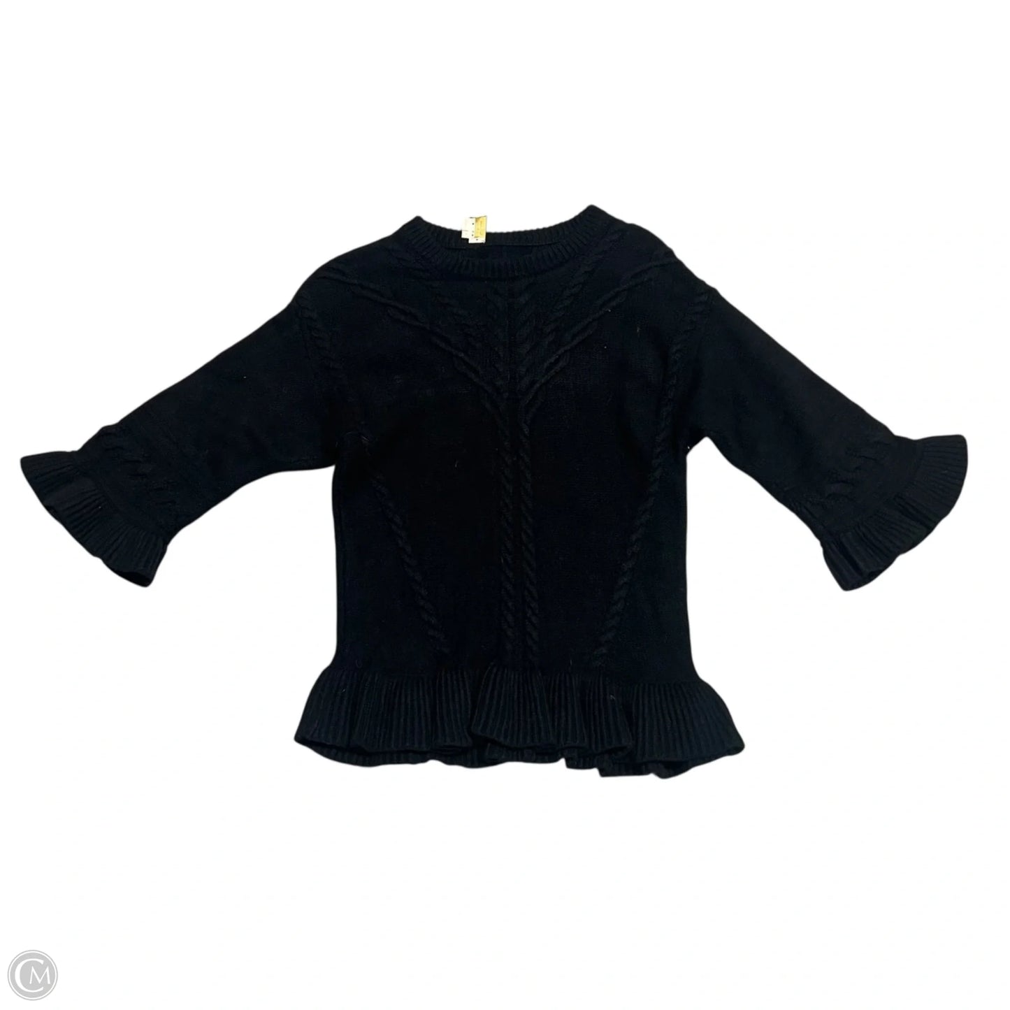 Sweater Designer By Kate Spade In Black, Size: Xs