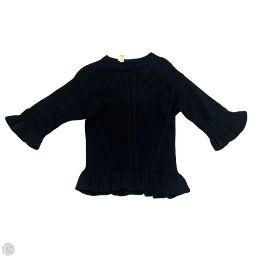 Sweater Designer By Kate Spade In Black, Size: Xs