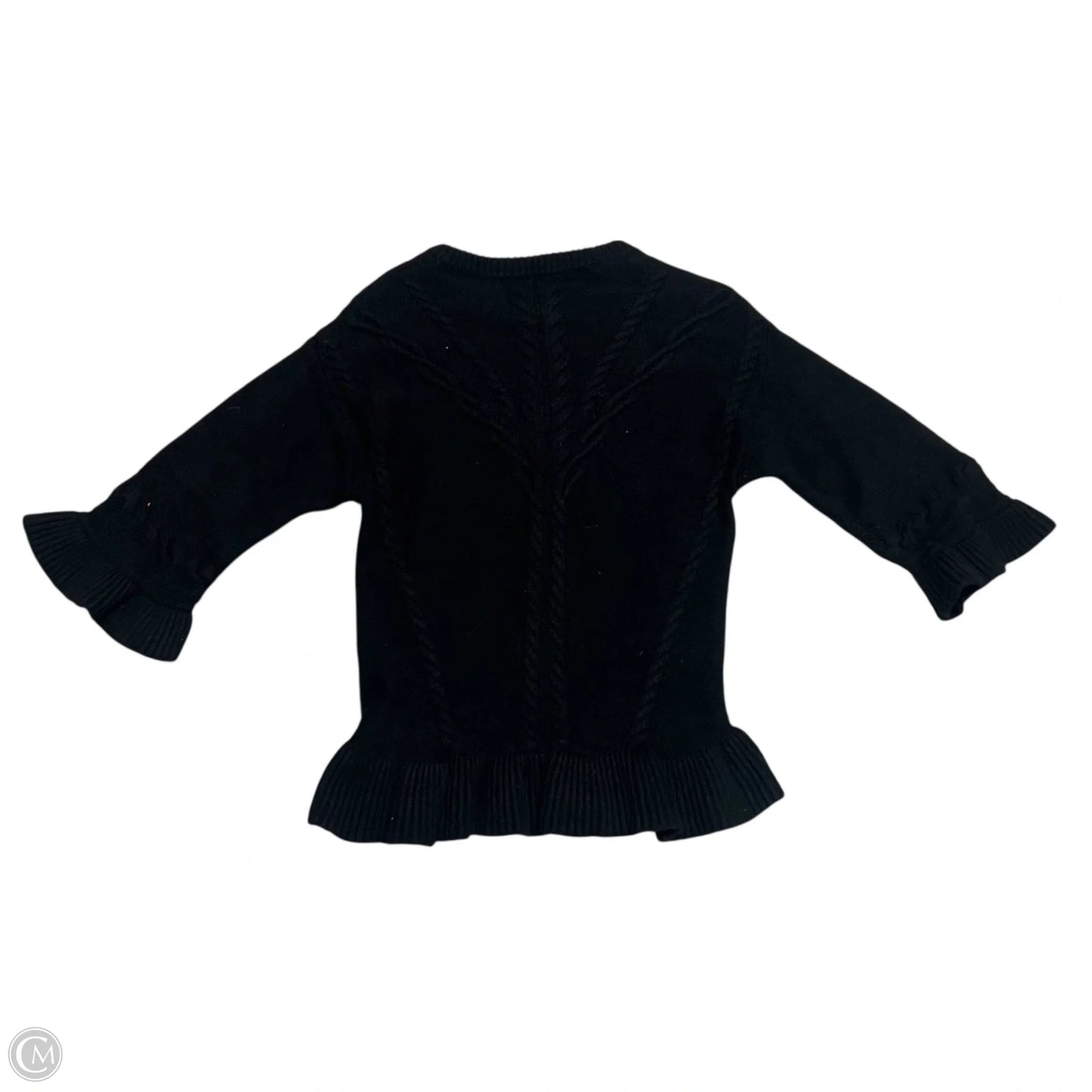 Sweater Designer By Kate Spade In Black, Size: Xs