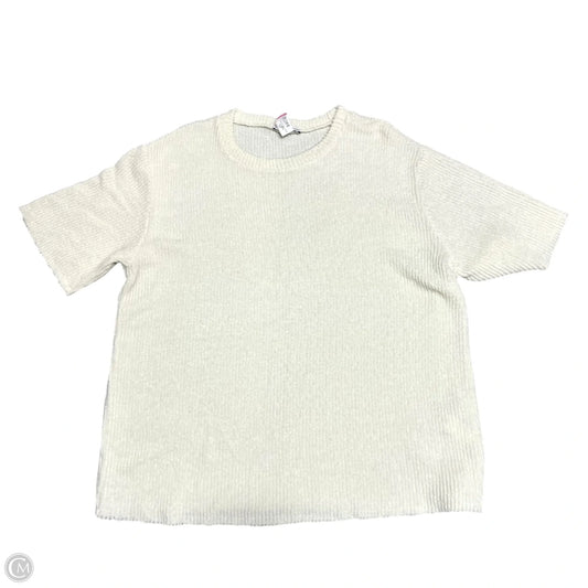 Sweater By Zara In Cream, Size: L
