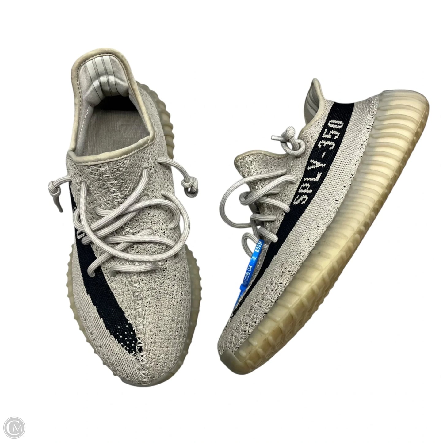 Shoes Luxury Designer By Yeezy In Taupe, Size: 10