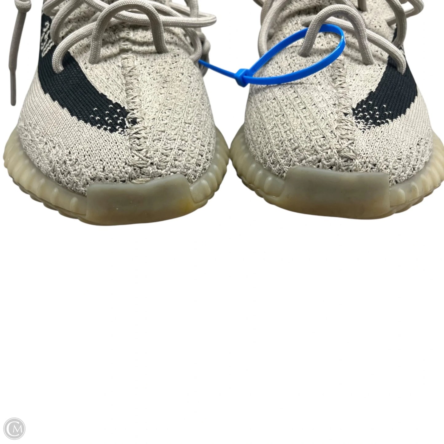 Shoes Luxury Designer By Yeezy In Taupe, Size: 10