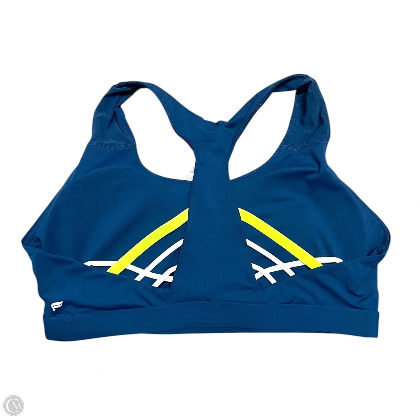 Athletic Bra By Fabletics In Teal, Size: 1x